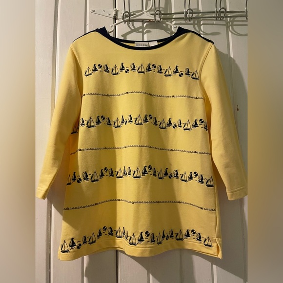 Koret sailing knit top-medium EUC - Picture 1 of 6